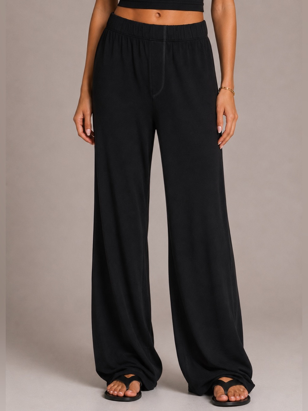 NWT Eterne Lounge Pant - Black - Picture 3 of 4